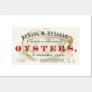 Oysters Posters and Art